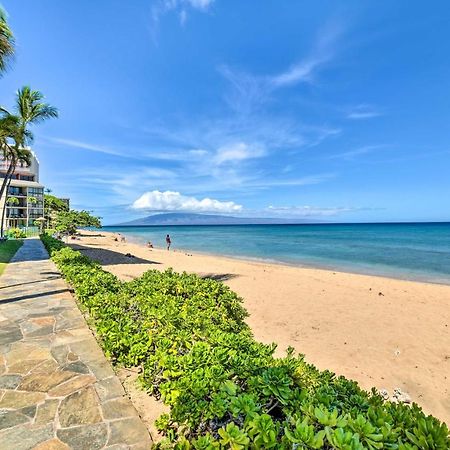 Cute Beachfront Condo With Lanai And Resort Pools Kahana Bagian luar foto