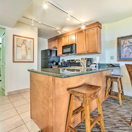 Cute Beachfront Condo With Lanai And Resort Pools Kahana Bagian luar foto