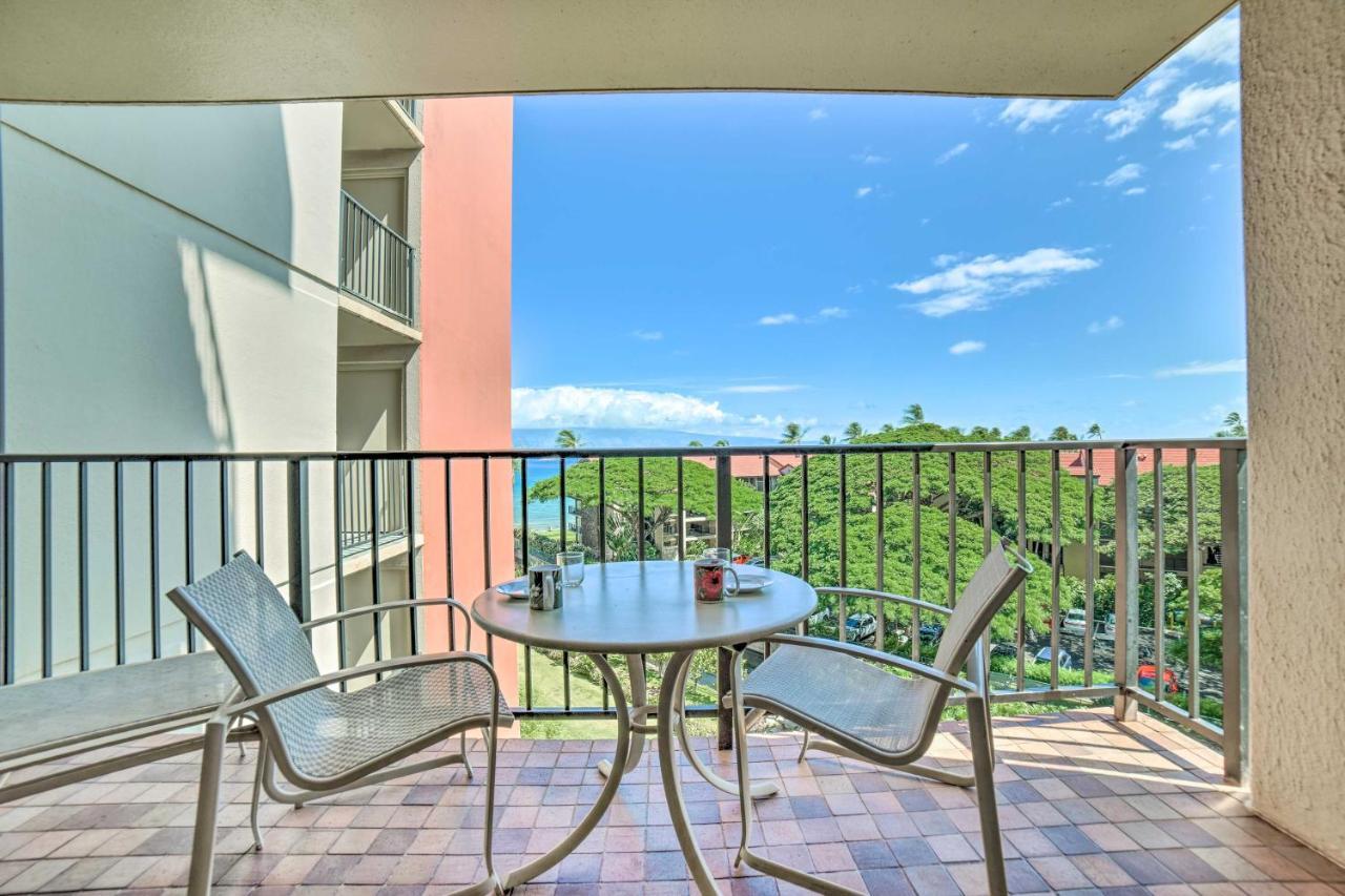 Cute Beachfront Condo With Lanai And Resort Pools Kahana Bagian luar foto