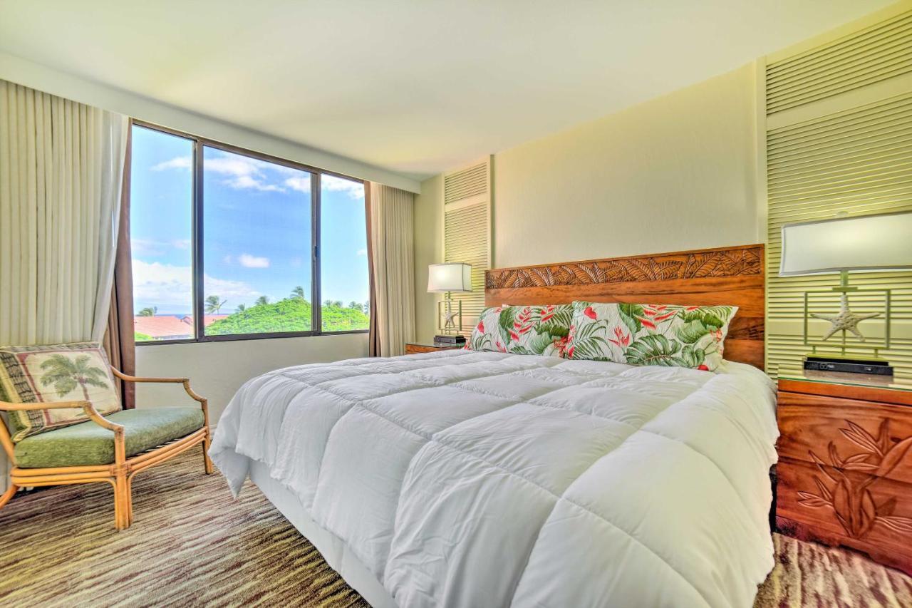 Cute Beachfront Condo With Lanai And Resort Pools Kahana Bagian luar foto