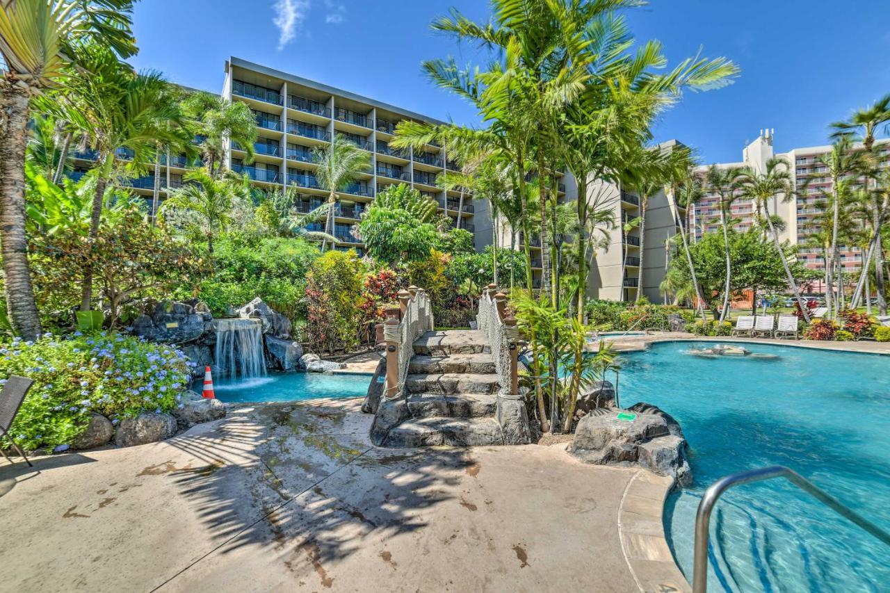 Cute Beachfront Condo With Lanai And Resort Pools Kahana Bagian luar foto