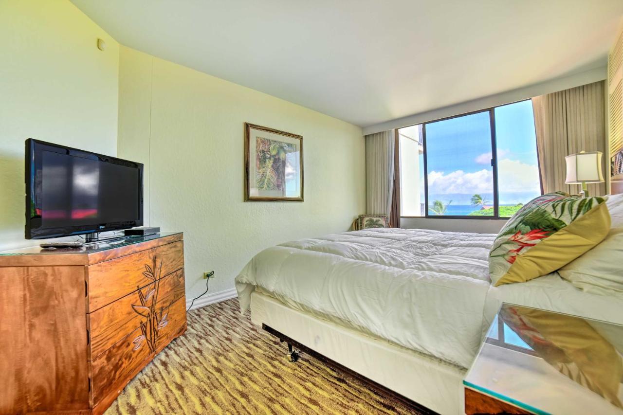 Cute Beachfront Condo With Lanai And Resort Pools Kahana Bagian luar foto